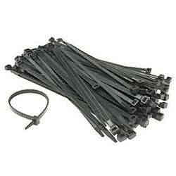 Opaski kablowe czarne 250x4,8  100szt.  
