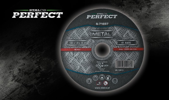 Tarcza Perfect 125x1.0 do cięcia metalu
