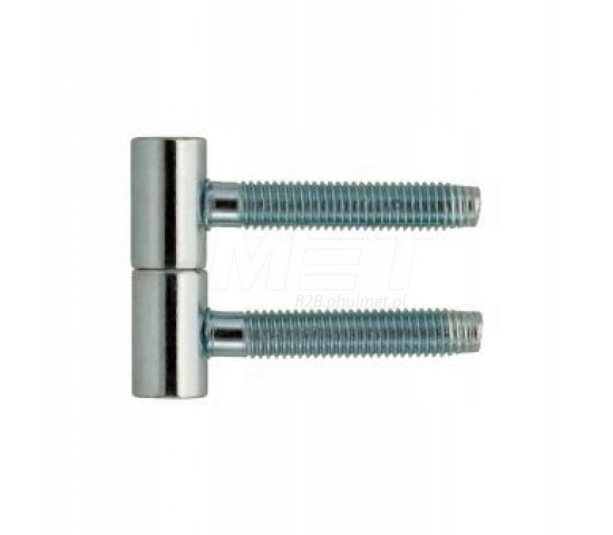 Zawias wkręcany drzwiowy 52,5x13,5x9mm