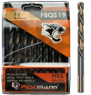 Wiertła do metalu 19 el. FBQS