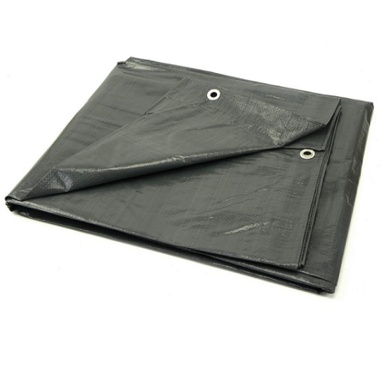 Plandeka 2mx3m szara gruba 120g