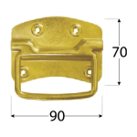 Uchwyt skrzyniowy US90 ZŁOTY