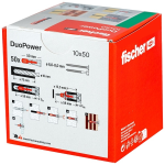 Kołki Fischer DuoPower 10x50 korpus 50szt.
