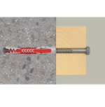 Kołki Fischer DuoPower 10x80 korpus 25szt.