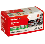 Kołki Fischer DuoPower 5x25 korpus 100szt.