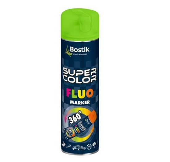 Lakier marker fluo zielony 500ml spray