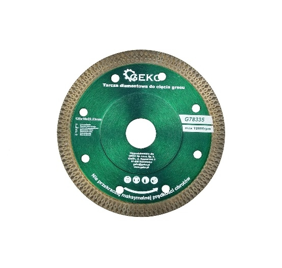 Tarcza diamentowa 125mm do gresu G78335